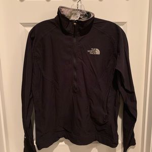 Black North Face Half Zip